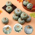 thumbnail image 6 of Niusricy 12Pcs Artificial Pumpkins Halloween Decorations Simulation Foam Pumpkins for Halloween Haunted House Home Decorations, 6 of 6