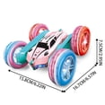 thumbnail image 2 of 2.4 Double Remote Control Stunt Car 360 ° Rotation Remote Control Crawler With Headlights Car Toy, 2 of 3