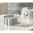 thumbnail image 5 of Deeceymbur 3.2l Stainless Steel Pet Fountain for Drinking Automatic Water Dispenser for Cats and Dogs Large Fountains with Filter, 5 of 10