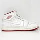 thumbnail image 1 of Ni - ke Ni - ke Girls Air Jordan 1 Mid 554725-103 White Basketball Shoes Sneakers Size 6.5Y, 1 of 5