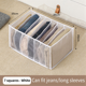 thumbnail image 2 of 1 caja de almacenamiento para ropa y pantalones, organizador de ropa con 7 rejillas, lavable y plegable (gris), 2 of 6