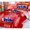 Red, variant on Le Vele Twin- 4 Pieces Duvet Cover Bedding Set- F1 Red