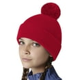 thumbnail image 2 of Beechfield Bonnet Original à Pompons pour Garçons/filles, 2 of 2