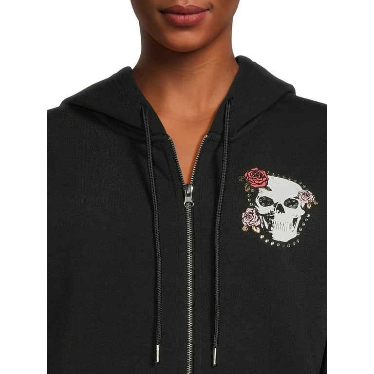No Boundaries by No Boundaries Zip Hoodie Sizes 7 16 Walmart