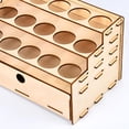thumbnail image 3 of Organizador de Almacenamiento de Tinta Sunnimix Estante de Pintura de Madera DIY 2 Uds, 3 of 5