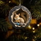 thumbnail image 3 of Animals Christmas Ornaments Christmas Tree Animals Print Acrylic Ornaments Forest Animals Decorations Christmas Decorations Souvenir Gifts, 3 of 6