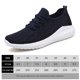 thumbnail image 2 of Zapatos para correr Zapatos casuales para hombre, zapatos de tenis transpirables, zapatos de calle de ocio sin cordones, a prueba de corvejones, 2 of 5