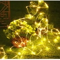thumbnail image 3 of LINLIN Solar String Lights Outdoor, Solar Garden String Lights 8Mode Fairy Lights Waterproof Copper Wire Lights with Remote Timer for Garden Christmas, 3 of 8