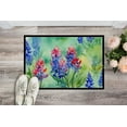 thumbnail image 2 of Carolines Treasures DAC1709JMAT 24 x 36 in. Unisex Texas Bluebonnets in Watercolor Indoor or Outdoor Mat, 2 of 5