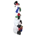 thumbnail image 3 of Design Toscano Snow Bro's Illuminated Snowman Holiday Statue: Giant, 3 of 6