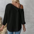 thumbnail image 6 of Women's Lightweight V-Neck Long Sleeve Loose Fit Cardigan for Spring and Summer Casual Wear, 6 of 7