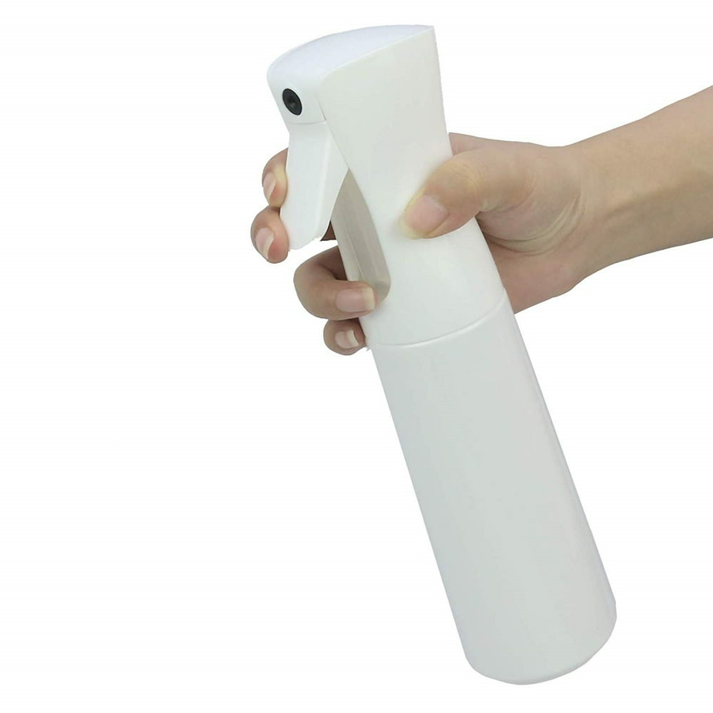 White Hair Aerosol Spray Bottle, Ultra Fine Continuos Mist Stylist 10