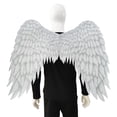 thumbnail image 1 of Alas de ángel adulto Macarena para disfraces Halloween carnaval Blanco, 1 of 8