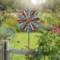 thumbnail image 5 of Wind Spinner Metal for Garden, 55"H Large Kinetic Wind Spinner, 360 Degree Two Way Windmill, Wind Sculpture for Garden & Patio, Lawn, 5 of 7