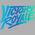 thumbnail image 2 of Boy's Fortnite Victory Royale Gradient Logo Graphic Tee Athletic Heather Medium, 2 of 5