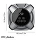 thumbnail image 2 of Bomba infladora eléctrica portátil para neumáticos 12V para coches, SUVs, bicicletas | Pantalla digital con apagado automático | Compresor de aire multifunción con luz LED y carga USB | ABS duradero, 2 of 9