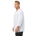thumbnail image 3 of KingSize Men's Big & Tall Gauze Lace-Up Shirt, 3 of 6