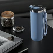 Apmemiss Clearance Reusable Coffee Cup, Coffee Travel Mug with Leak-proof Lid, thermal Mug Double Walled Insulated Cup, Stainless Steel Portable Coffee Tumbler, for Hot and Cold Drinks, Blue