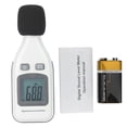 thumbnail image 1 of Seitruly Medidor de decibeles portátil LCD Digital Sound Level Tester 30-130dBA Tester Medición de ruido Electrónica, 1 of 1