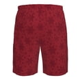 thumbnail image 6 of Naloa Christmas Red Snowflakes Men's Beach Shorts, Surfing shorts, Swim trunks, Quick Dry Swim Trunks for Surfing Beach Fun - Medium, 6 of 9