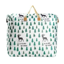 Qocolhg Moving Bags, Heavy Duty Moving Boxes with Zippers Top and Sturdy Handles, Storage Bags for Space Saving and Packing, Moving Travel Supplies, Storage Totes for Comforters, Blankets, Blue