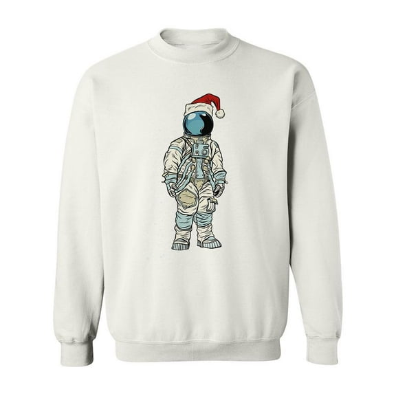 Christmas Astronaut. Sweatshirt Men -Image by Shutterstock, Male x-Large