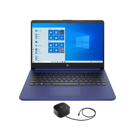 HP 14z-fq1000 Everyday Value Laptop (AMD Ryzen 3 5300U 4-Core  14.0in 60Hz HD (1366x768)  AMD Radeon  16GB RAM  128GB PCIe SSD  Wifi  HDMI  Webcam  Bluetooth  SD Card  Win 10 Home)
