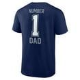 thumbnail image 3 of Men's Fanatics Navy Dallas Cowboys Father's Day #1 Dad T-Shirt, 3 of 3