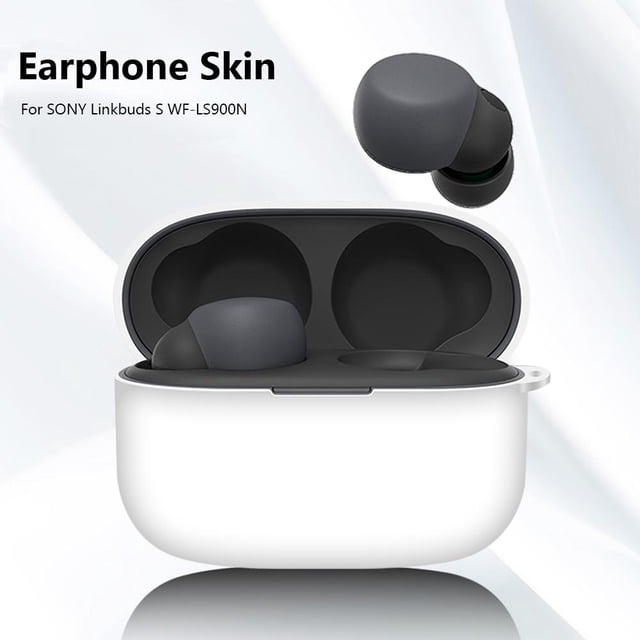 Funda de silicona suave para auriculares Sony Linkbuds S WF-LS900N (blanco) Ndcxsfigh Para estrenar