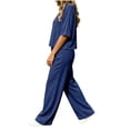 thumbnail image 4 of Luvrsol Sets for Women Plus Size Cotton Casual Set Daily Going Out Outfits M-4XL, 4 of 6
