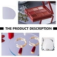 thumbnail image 2 of SEWACC 2Pcs Round Acrylic Reflective Mirrors for Crafts and Photography Background 18X7.1X0.1in, 2 of 6