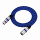 thumbnail image 5 of Cable De Micrófono De Equilibrio, Cable Divisor De Micrófono De Fuerte Resistencia A La Tracción, Enchufe Macho A Hembra Red De Tejido De Nailon Para Mezclador Para Amplificador, 5 of 7