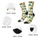 thumbnail image 5 of Balery Train With Animals Calcetas Largas con Estampado para Hombre y Mujer – Suaves y Transpirables, Talla Única (US 5-11), 5 of 6