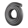 thumbnail image 4 of Fireplace Baby Proofing Table Edge Protector Soft Foam Corner Guards with Strong Adhesive Non-Toxic Bumper Strips for Kids Safety Fits Furniture Countertops Glass Tables Desks Fireplaces,Black, 4 of 7