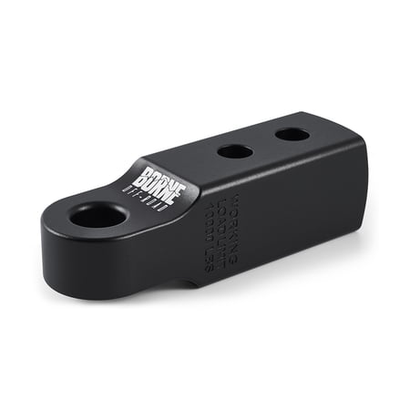 Borne Off-Road 2 Hitch Receiver Shackle Mount Black