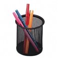 thumbnail image 2 of Fdelink Pencil Case Clearance! Round Grid Iron Debris Bin, Cylinder Circular Grid Desktop Pencil Multifunction Creative Study Stationery, 2 of 2