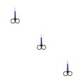 thumbnail image 1 of Seitruly Nail Cuticle Nippers Stainless Steel Scissors Man-carried Hair Nose Beauty Accessory Wear-resistant Convenient Tweezer Type1 NO1, 1 of 6