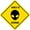 Area 51 Zone, variant on Dead End Sign Funny Novelty Metal Tin Sign for Bar Club Country Home Coffee Shop Indoor& Outdoor Decor Yellow Street Sign 12X12inch