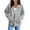 AC07-Gray, variant on Inglocry Womens Zip Up Hoodies Oversized Fleece Plain Y2K Hoodie Jackets Athletic Zipper Hooded Sweatshirt with Pockets Purple S