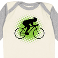 thumbnail image 4 of Inktastic Cycling Bicycle Racing Biking Boys Long Sleeve Baby Bodysuit, 4 of 5