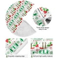 thumbnail image 5 of FMSHPON Christmas Xmas Elf Legs Snowflakes Xmas Christmas Tree Skirt Stand Mat for Holiday Party Decoration Indoor Outdoor 48 inches, 5 of 6