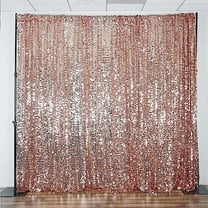 Balsa Circle Blush 20 feet x 10 feet Assorted Big Payette Sequin Backdrop Curtain Wedding Party Photo Prop
