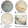 thumbnail image 3 of Designart "Golden Hued Mountain River Tranquility I" River Mountain Canvas Wall Art, 3 of 7