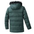 thumbnail image 2 of Gibobby Chamarra acolchada para hombre chamarra de invierno para hombre, chamarra acolchado para rompevientos(Verde,XG), 2 of 5