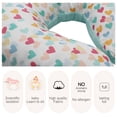 thumbnail image 5 of Funda de almohada de algodón de punto plano, adecuada para amamantar a la almohada del bebé del niño de la niña del bebé de la madre, 5 of 5