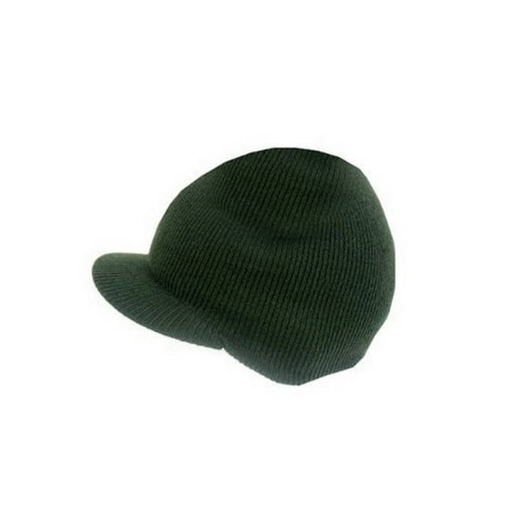 Nouveau Chapeau de Tête de Mort Vert OLIVE Sans Brassard