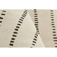 thumbnail image 6 of Momeni Simba Hand Tufted Wool Striped Ivory Area Rug 2' X 3', 6 of 12