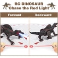 thumbnail image 4 of Dinosaurio de juguete Richgv Spinosaurus a control remoto con luz y aerosol, 4 of 7