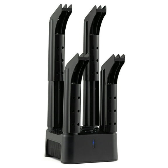 Topcobe Prevent Odor Mold & Bacteria 4 Shoe Electric Dryer with Timer, Boot Dryer for Sneakers, Cleats, and Winter Gear, Ski Boots, Gloves, & Shoes