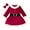 Red, variant on Zwiiyzr Toddler Girls Christmas Dresses Velvet Santa Claus Red Princess Tutu Dress Furry Trim Dress with Headband 1-6T Red